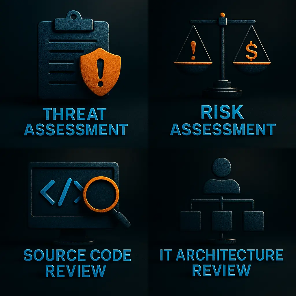 Penetration Testing Services Cybersecurity Assessment Ethical Hacking Vulnerability Testing Network Security Audit Web Application Penetration Testing Security Compliance Testing External/Internal Pen Testing Red Team Services Cyber Risk Management