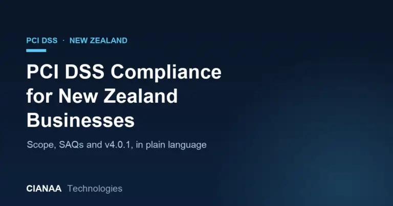 PCI DSS Compliance for New Zealand Businesses