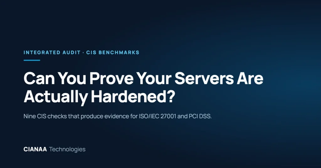 CIS Hardening in Practice: A Nine-Check Windows Server Audit