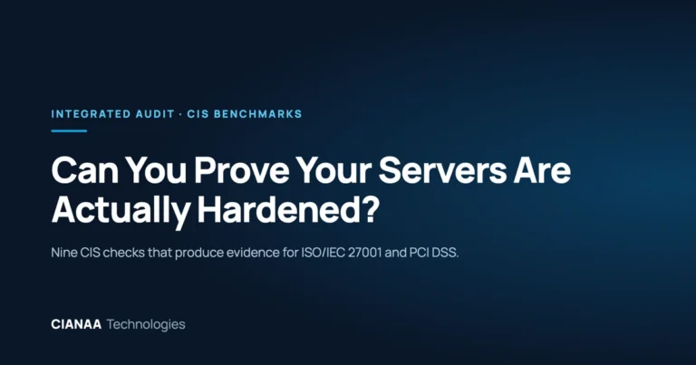 CIS Hardening in Practice: A Nine-Check Windows Server Audit